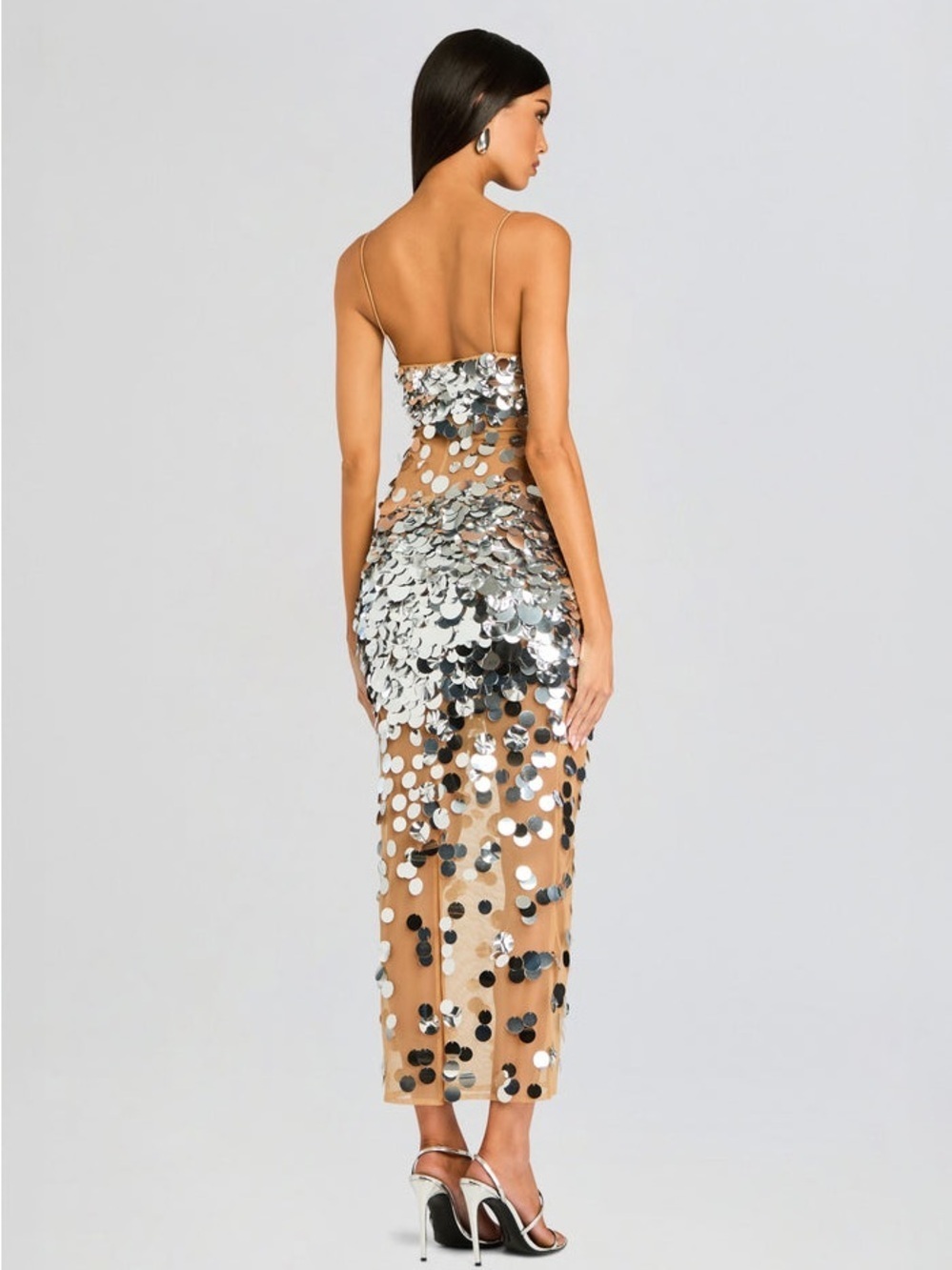 Retrofete Mischa Sequin Dress Size Small $1198 - Picture 6 of 16